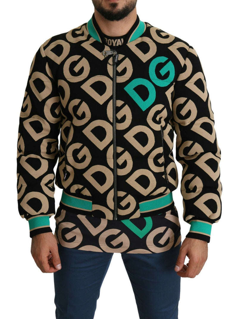 Multicolor DGMILLENNIALS Logo Print Jacket-Dolce & Gabbana-LabelTerrace.com