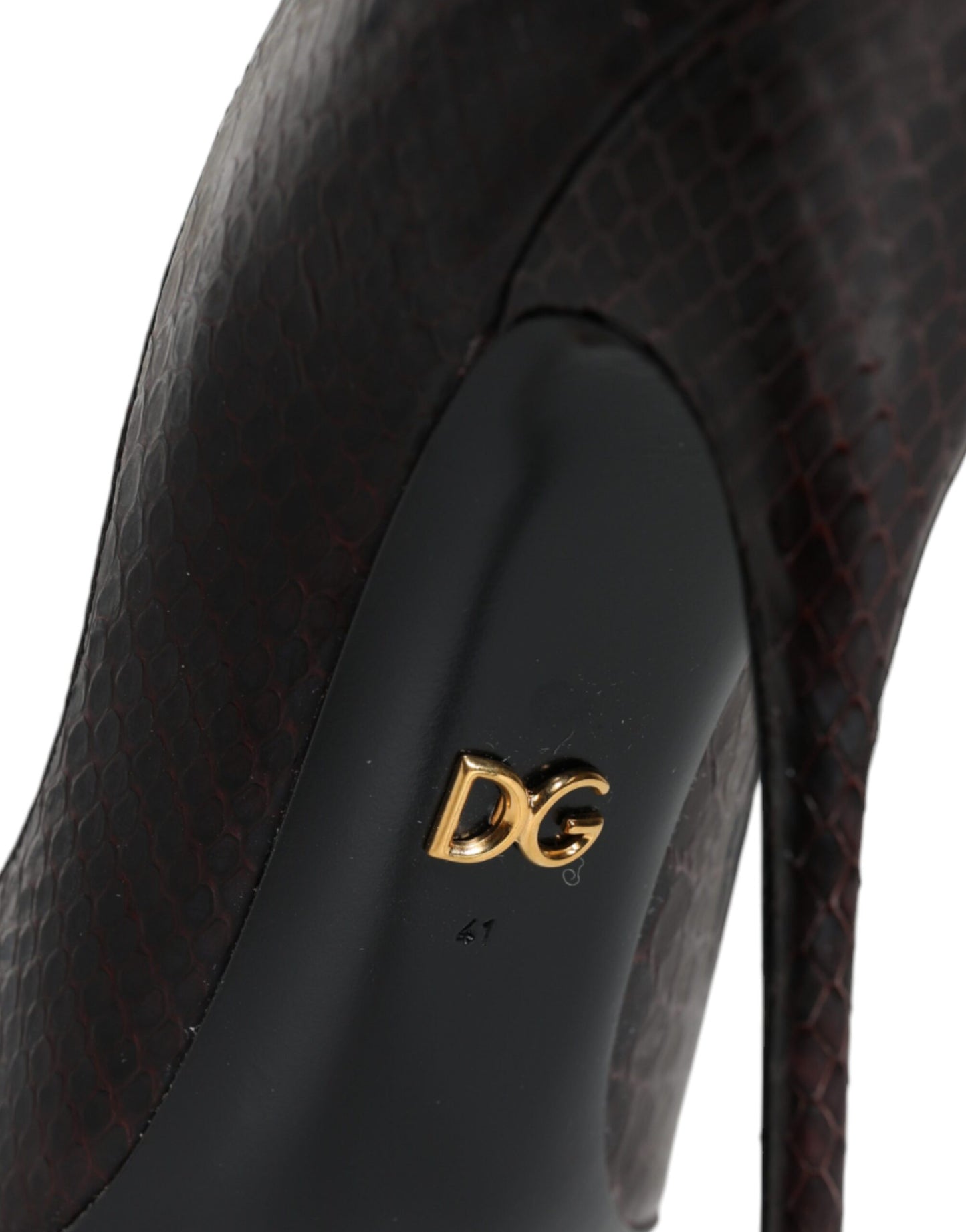 Multicolor Exotic Leather Heels Pumps Shoes-Dolce & Gabbana-LabelTerrace.com
