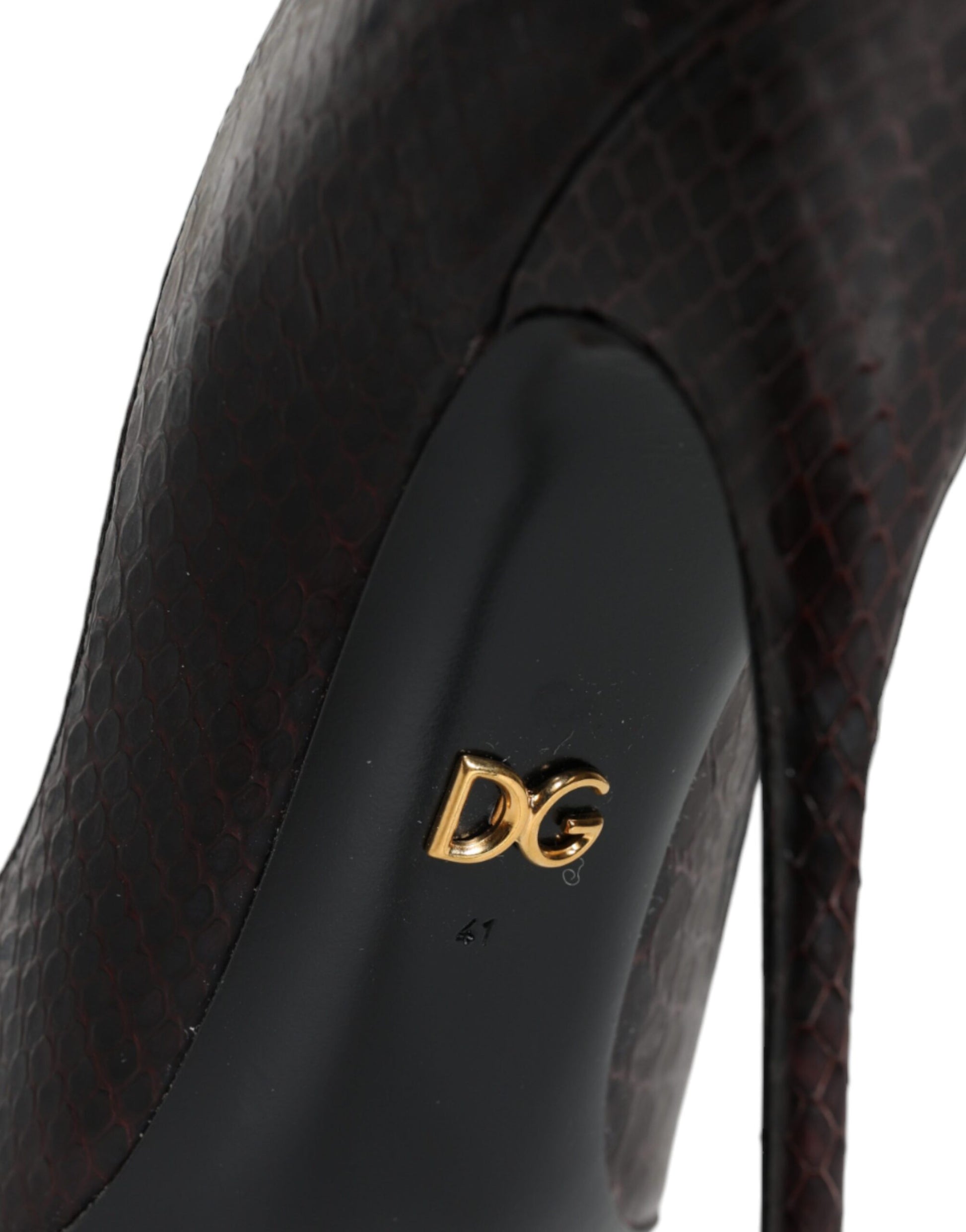 Multicolor Exotic Leather Heels Pumps Shoes-Dolce & Gabbana-LabelTerrace.com