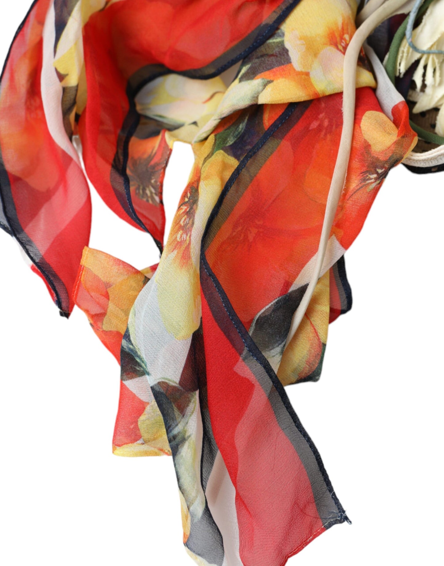 Multicolor Fantasy Wide Brim Floppy Hat-Dolce & Gabbana-LabelTerrace.com