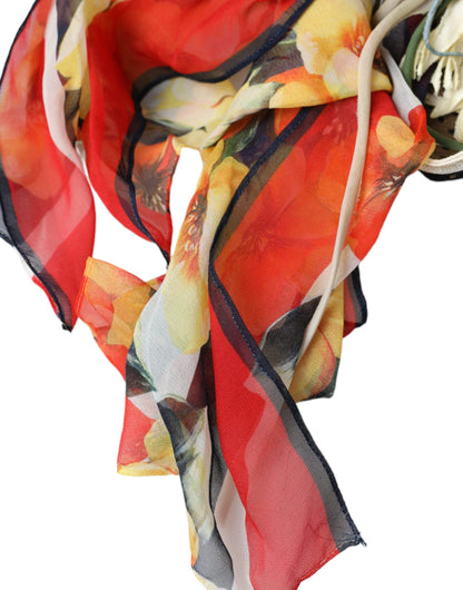 Multicolor Fantasy Wide Brim Floppy Hat-Dolce & Gabbana-LabelTerrace.com