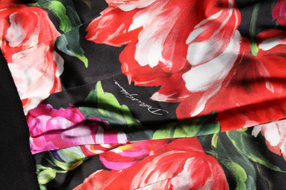 Multicolor Floral Legging Stretch Waist Pants-Dolce & Gabbana-LabelTerrace.com