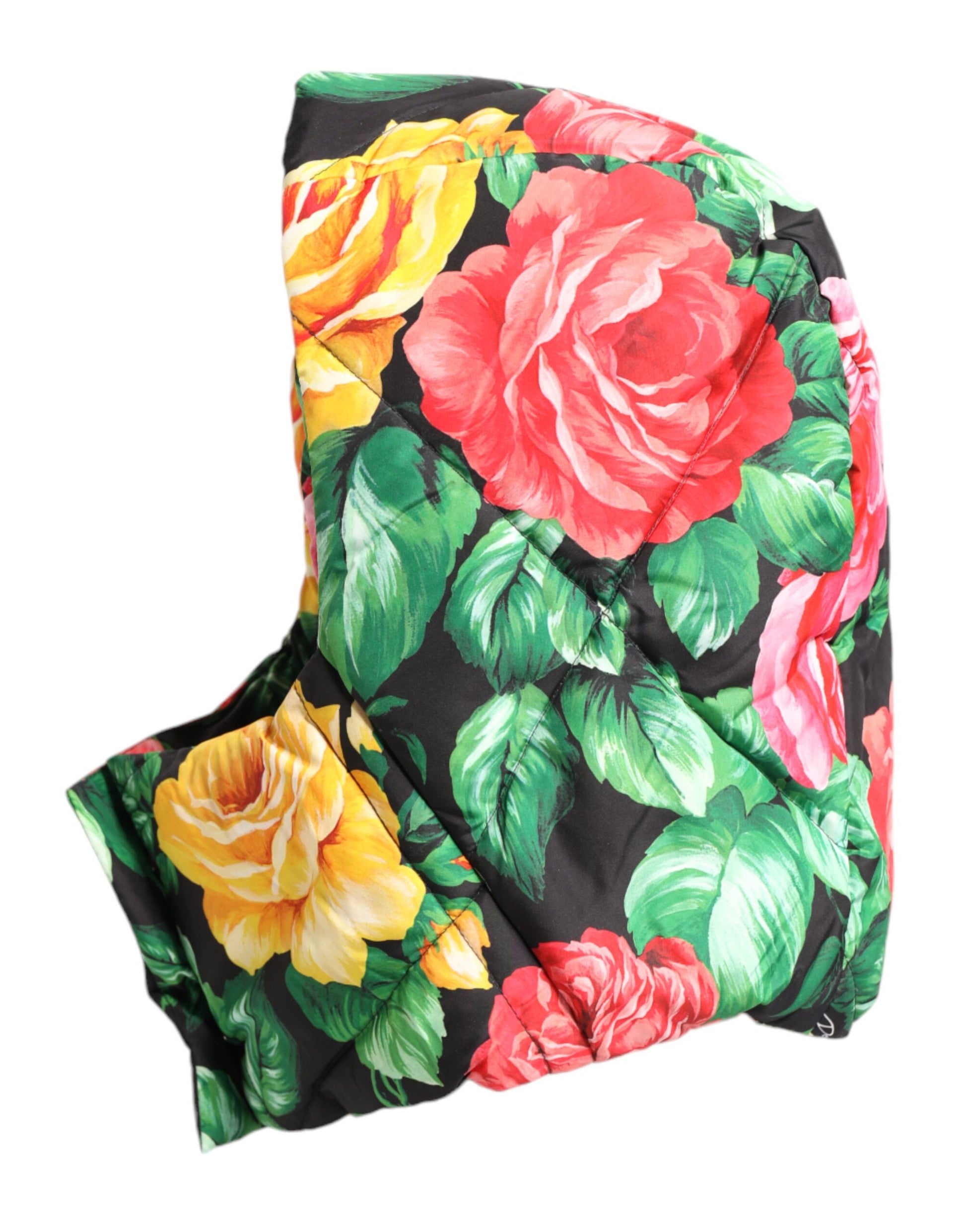 Multicolor Floral Print Whole Head Wrap Hat-Dolce & Gabbana-LabelTerrace.com