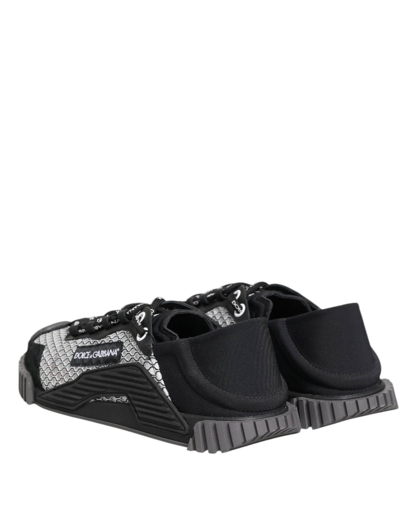 Multicolor Lace Up Low Top NS1 Sneakers Shoes-Dolce & Gabbana-LabelTerrace.com