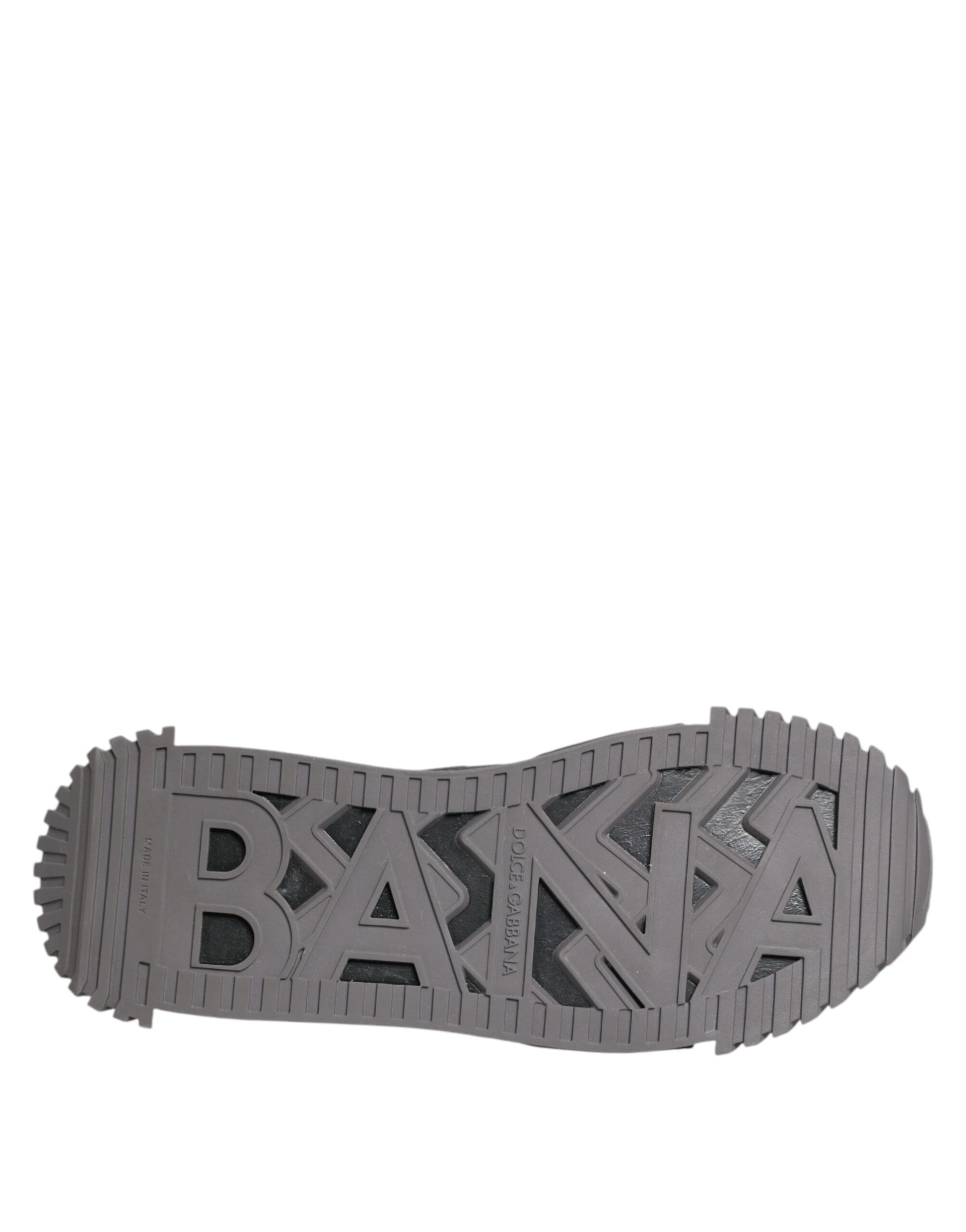 Multicolor Lace Up Low Top NS1 Sneakers Shoes-Dolce & Gabbana-LabelTerrace.com