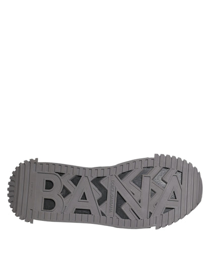 Multicolor Lace Up Low Top NS1 Sneakers Shoes-Dolce & Gabbana-LabelTerrace.com