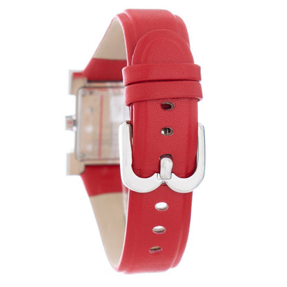 Multicolor Leather Dress Watch