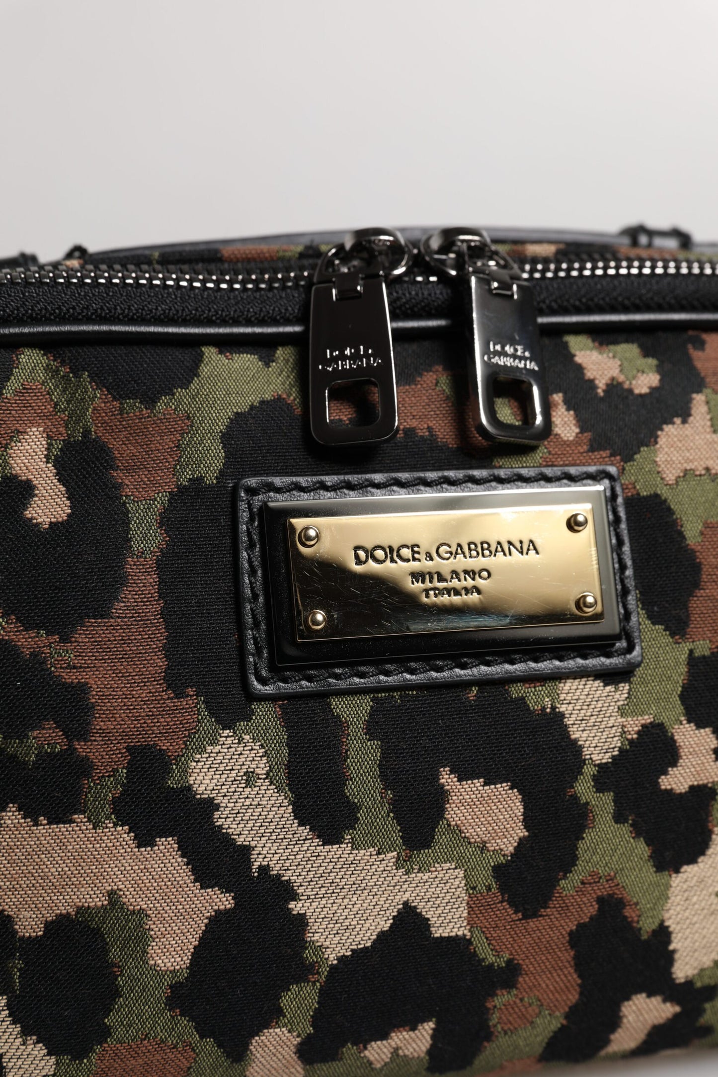Multicolor Leopard DG Logo Belt Waist Fanny Pack Bag-Dolce & Gabbana-LabelTerrace.com