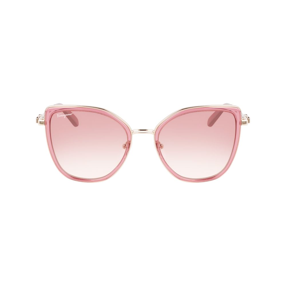 Multicolor Metal Sunglasses-Ferragamo-LabelTerrace.com