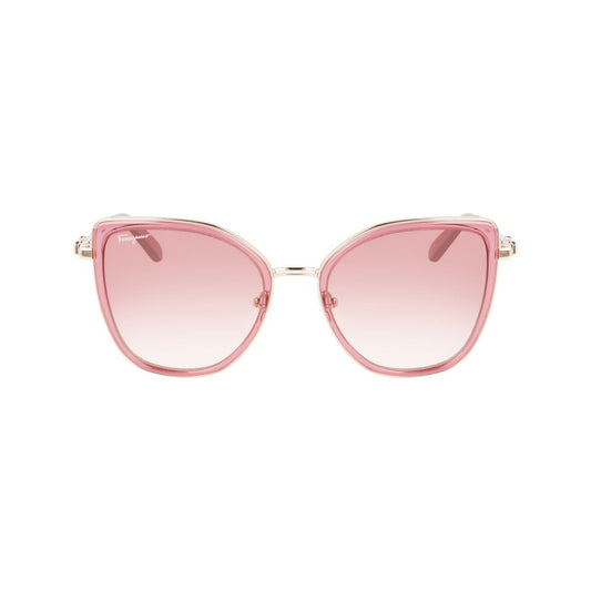 Multicolor Metal Sunglasses-Ferragamo-LabelTerrace.com