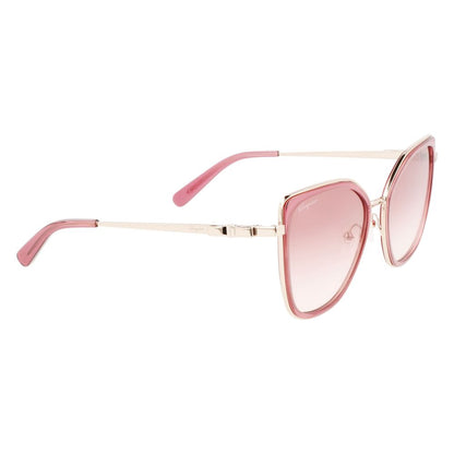 Multicolor Metal Sunglasses-Ferragamo-LabelTerrace.com
