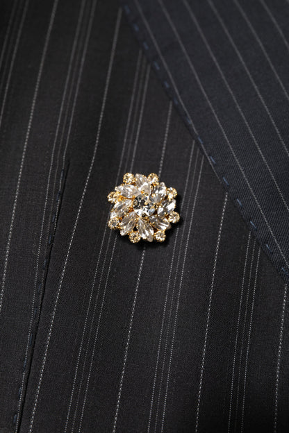 Multicolor Patchwork Jacket Coat Suit Blazer-Dolce & Gabbana-LabelTerrace.com