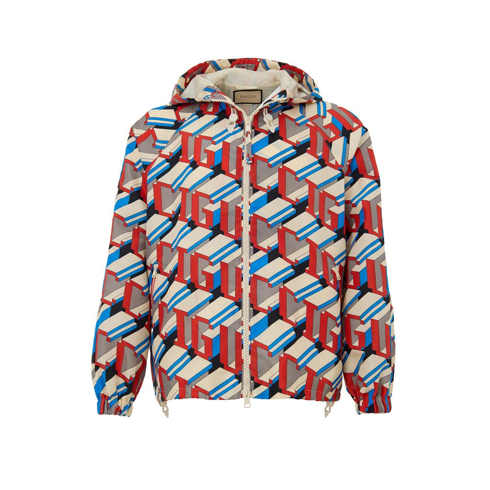 Multicolor Polyamide Jackets & Coat-Gucci-LabelTerrace.com