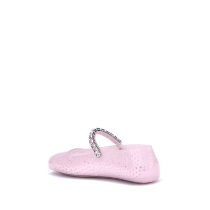 Multicolor Polyurethane Ballet Flats