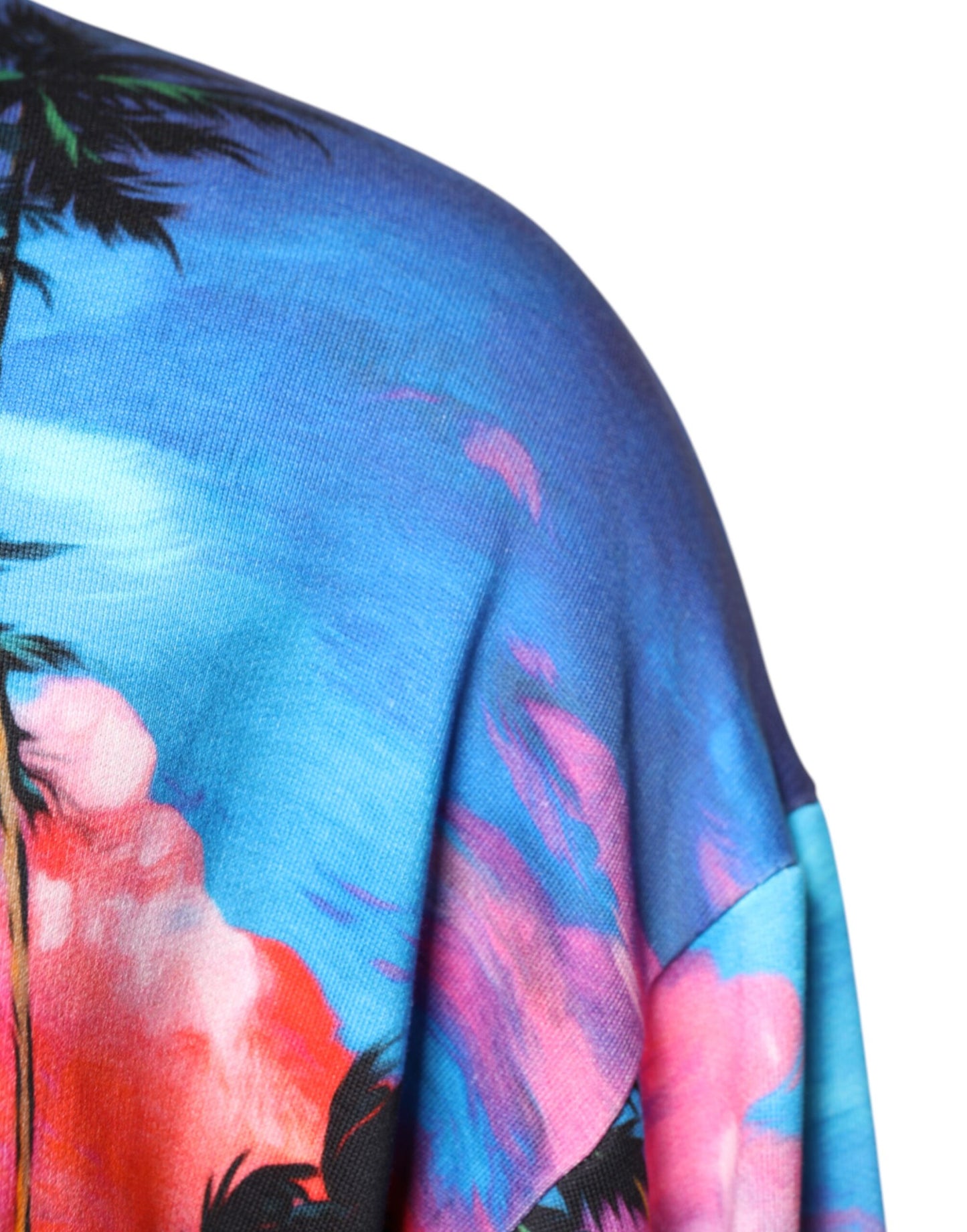 Multicolor Print Hooded Sweatshirt Sweater-Dolce & Gabbana-LabelTerrace.com