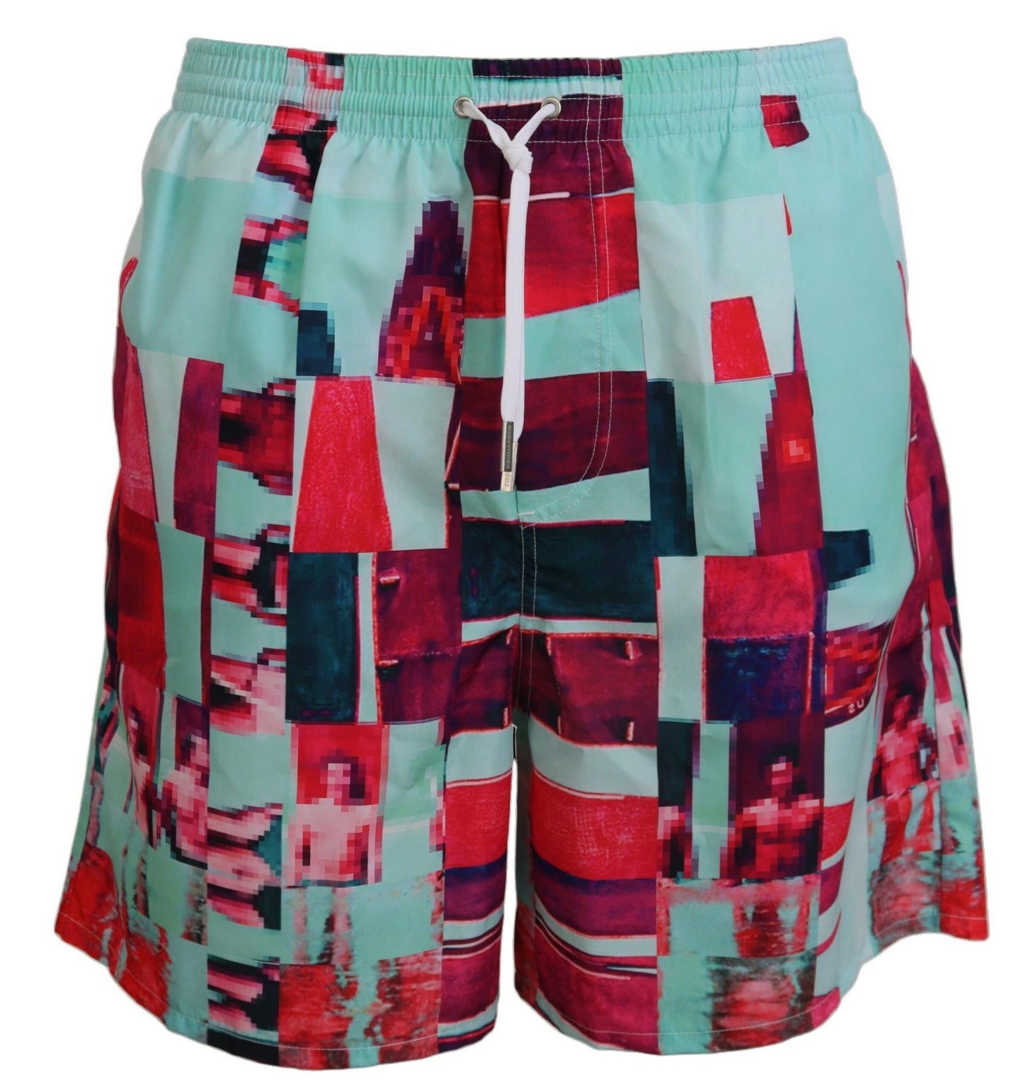 Multicolor Printed Beachwear Shorts Swimwear-Dsquared²-LabelTerrace.com