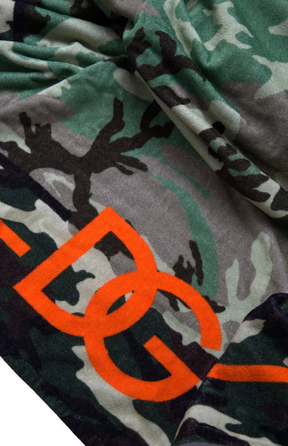 Multicolor Printed Cotton Wrap Shawl Scarf-Dolce & Gabbana-LabelTerrace.com