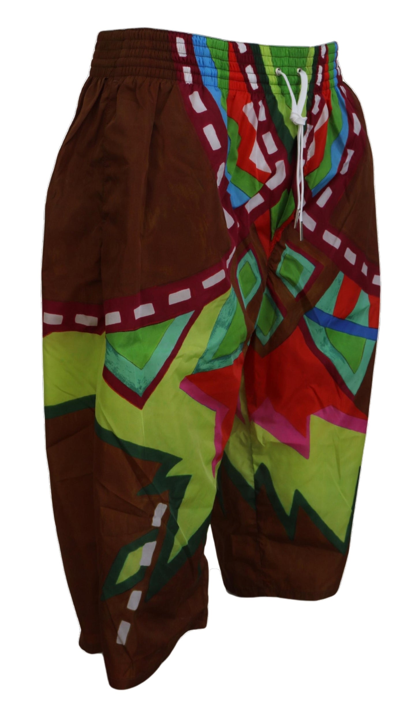 Multicolor Printed Men Beachwear Shorts Swimwear-Dsquared²-LabelTerrace.com