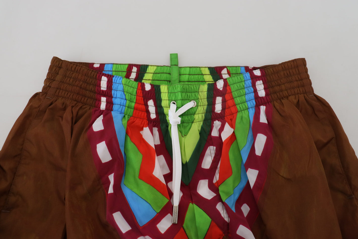 Multicolor Printed Men Beachwear Shorts Swimwear-Dsquared²-LabelTerrace.com