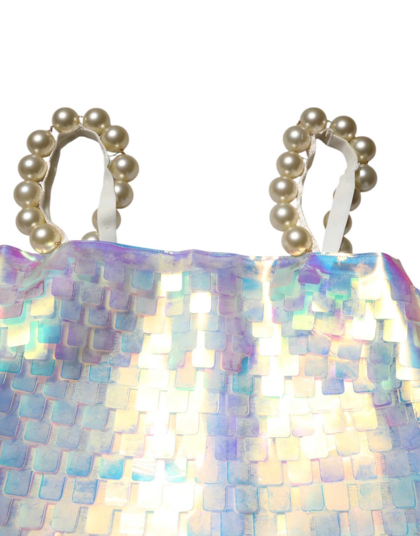 Multicolor Sequin Holographic Mini Dress