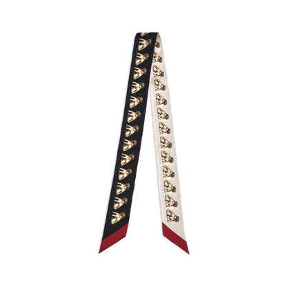 Multicolor Silk Scarf