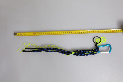 Multicolor Tape String DG Logo Keychain Polyester Keyring-Dolce & Gabbana-LabelTerrace.com