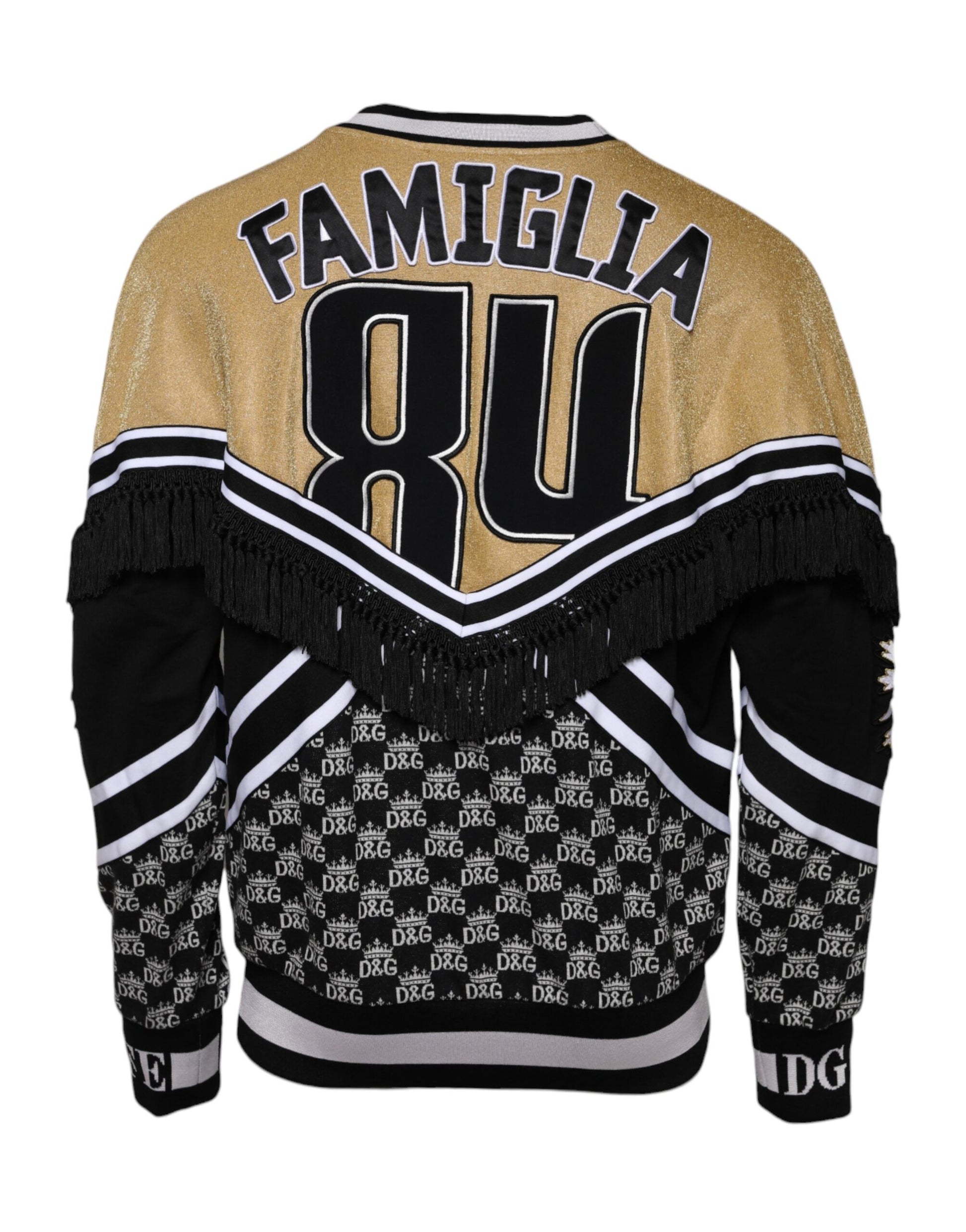 Multicolor Tradizione E Devotion Sweatshirt Sweater-Dolce & Gabbana-LabelTerrace.com