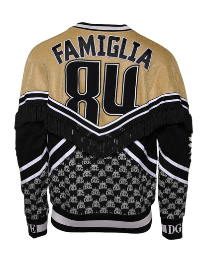 Multicolor Tradizione E Devotion Sweatshirt Sweater-Dolce & Gabbana-LabelTerrace.com