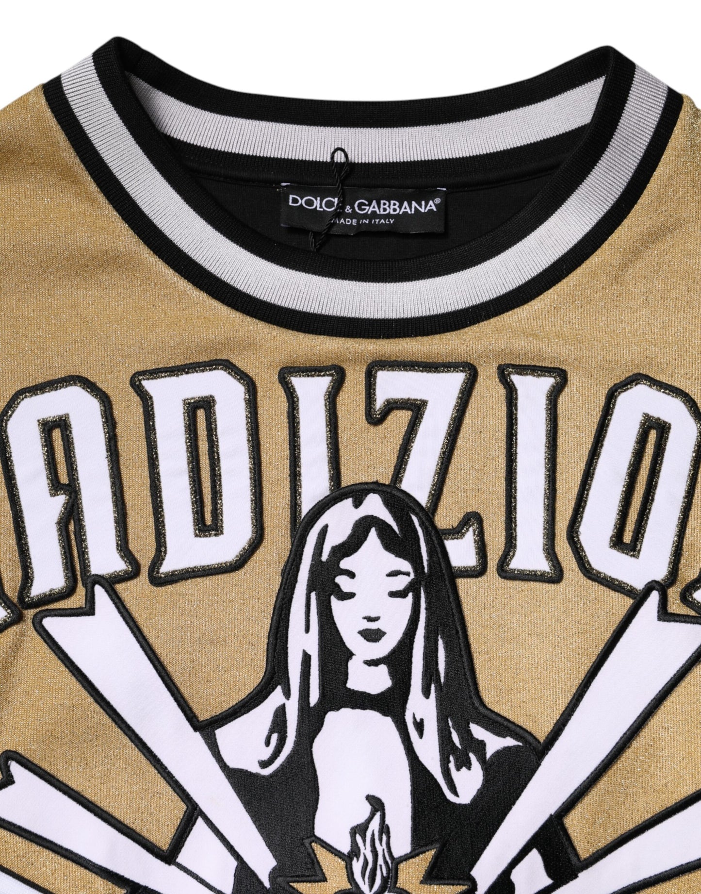 Multicolor Tradizione E Devotion Sweatshirt Sweater-Dolce & Gabbana-LabelTerrace.com