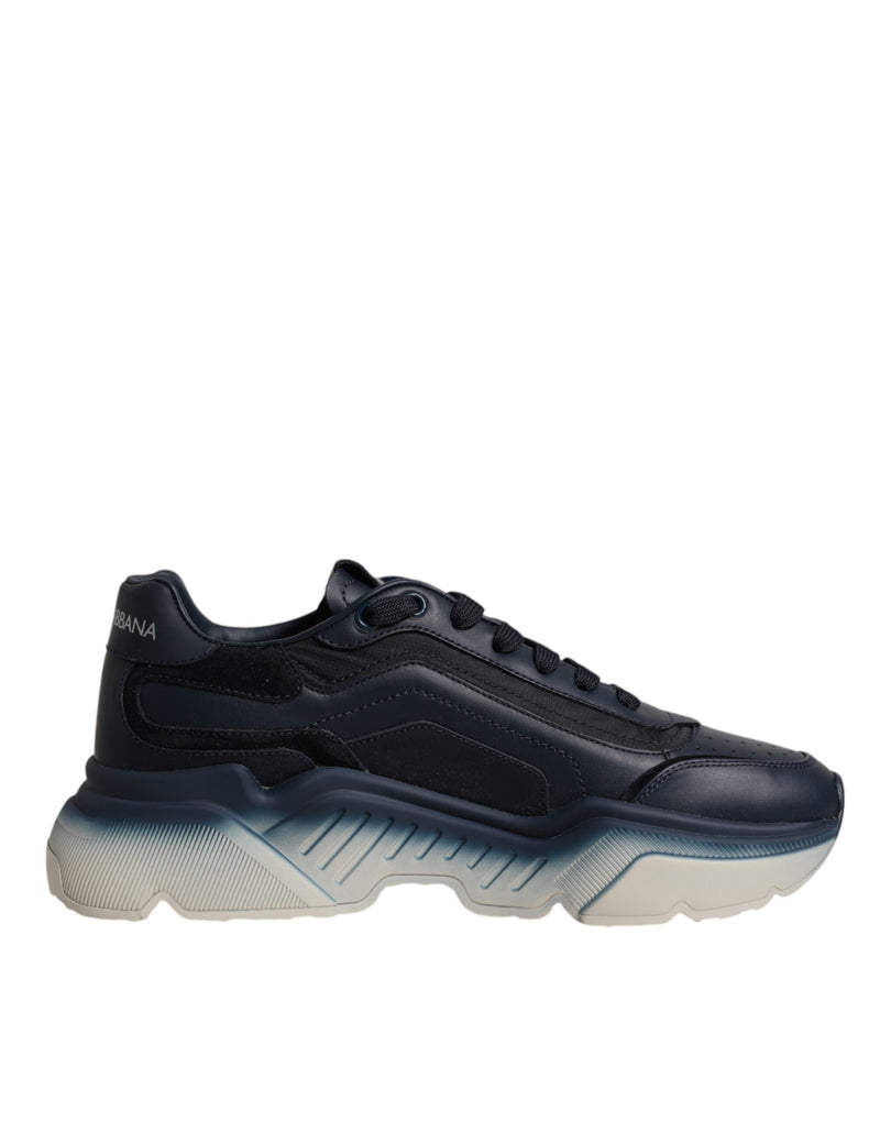 Navy Blue Daymaster Low Top Men Sneakers Shoes-Dolce & Gabbana-LabelTerrace.com