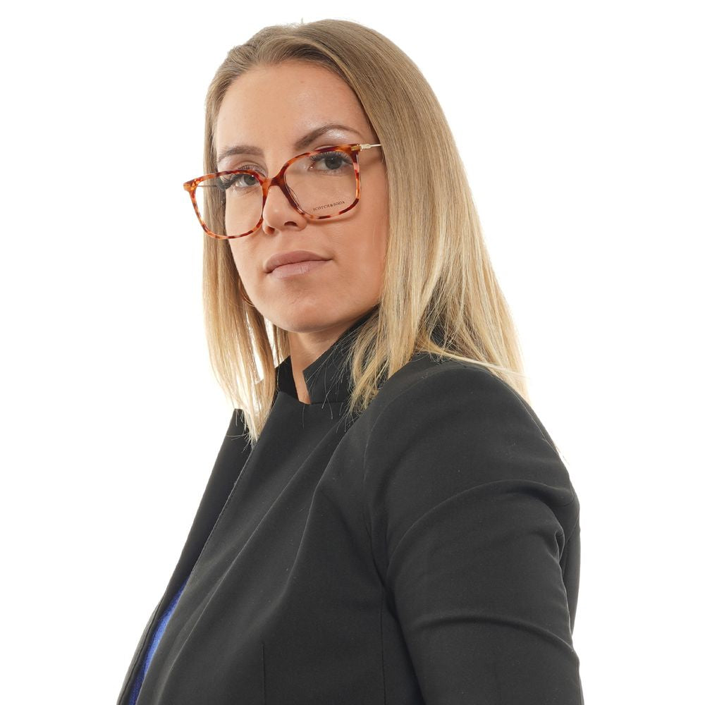 Orange optiske brillestel til kvinder