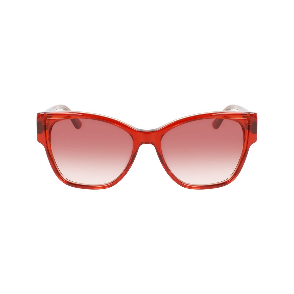 Orange Acetate Sunglasses-Karl Lagerfeld-LabelTerrace.com