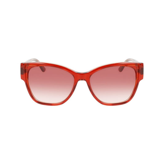 Orange Acetate Sunglasses-Karl Lagerfeld-LabelTerrace.com
