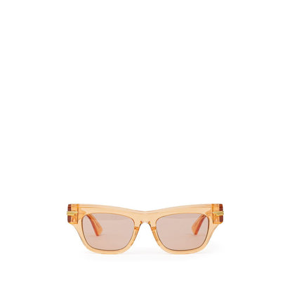 Orange Acetate Sunglasses-Bottega Veneta-LabelTerrace.com