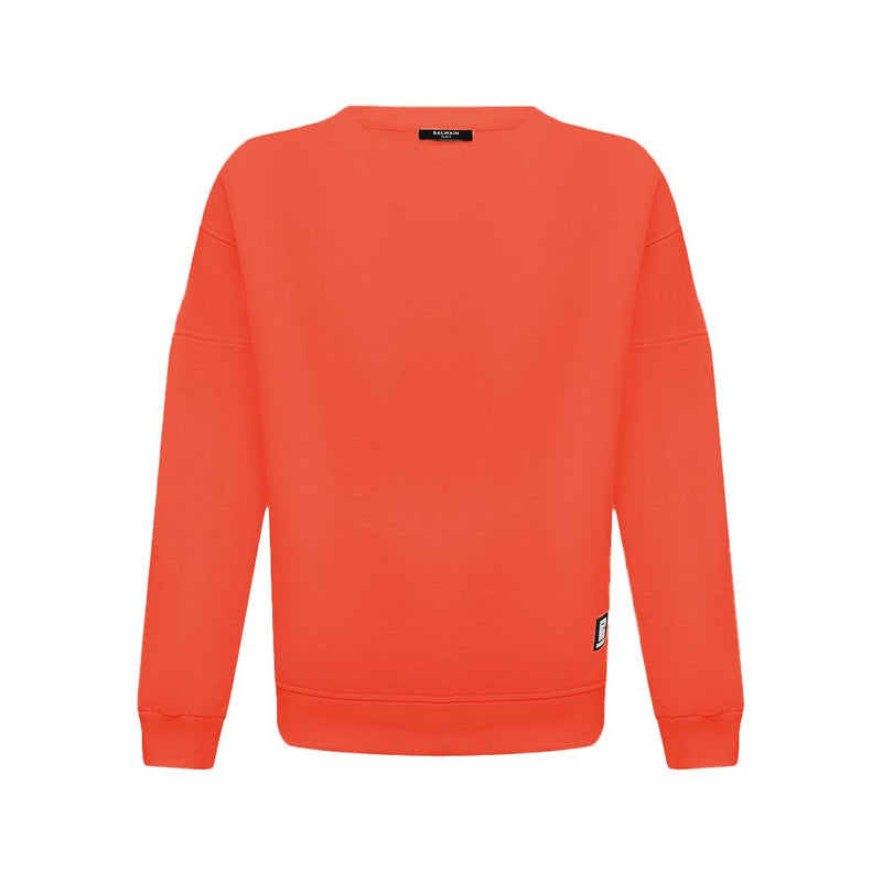 Orange Cotton Sweater