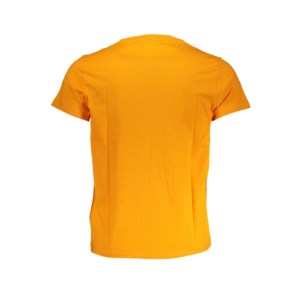 Orange Cotton T-Shirt-K-WAY-LabelTerrace.com