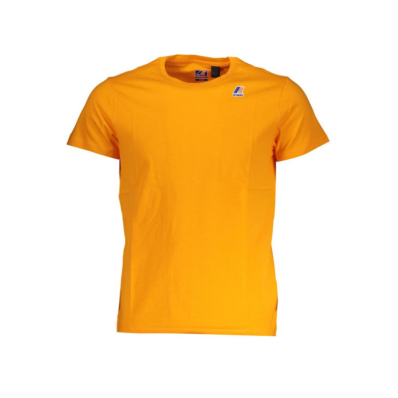 Orange Cotton T-Shirt-K-WAY-LabelTerrace.com