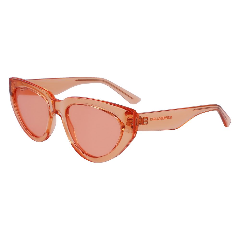 Orange Injected Sunglasses-Karl Lagerfeld-LabelTerrace.com