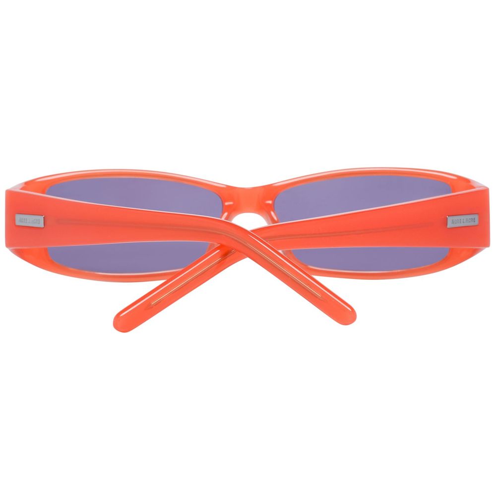 Orange Plastic Sunglasses-More & More-LabelTerrace.com