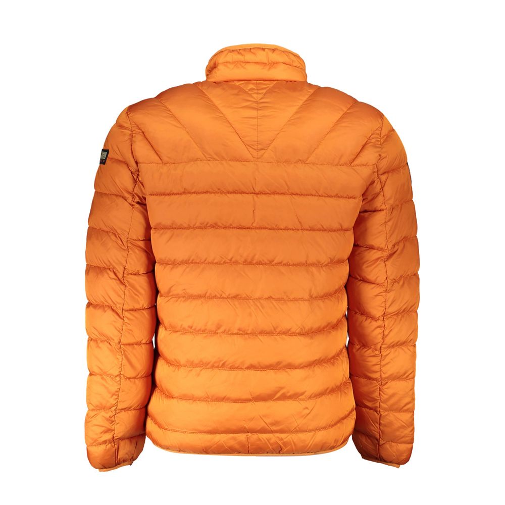 Orange Polyamide Jackets & Coat-Napapijri-LabelTerrace.com