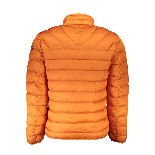 Orange Polyamide Jackets & Coat-Napapijri-LabelTerrace.com