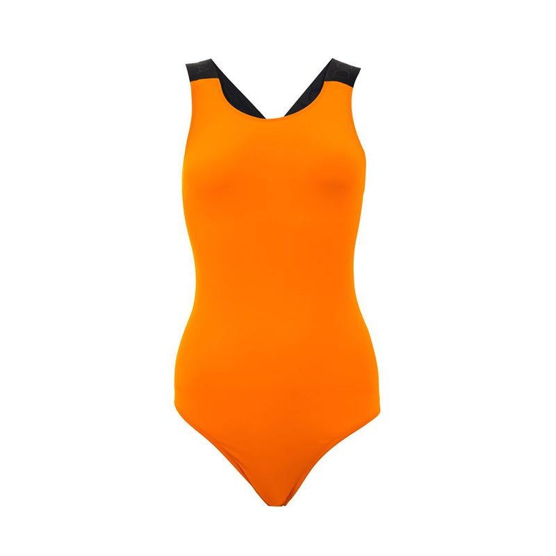 Orange Polyester One-Piece Swimsuit-Dolce & Gabbana-LabelTerrace.com