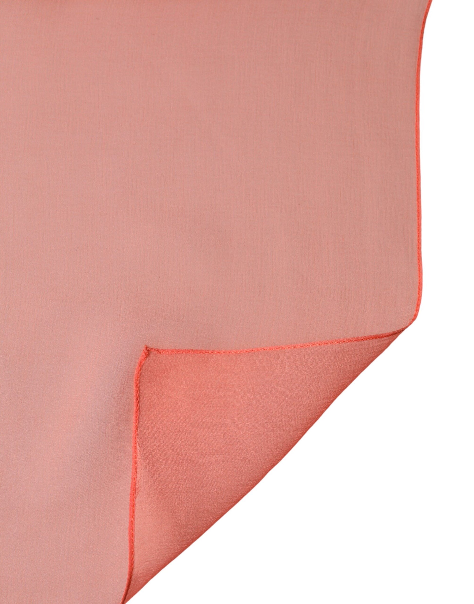 Orange Stole Silk Neck Wrap Shawl Men Scarf