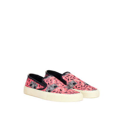 Pink Cotton Sneaker-Saint Laurent-LabelTerrace.com