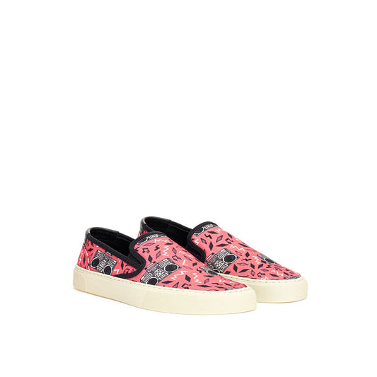 Pink Cotton Sneaker-Saint Laurent-LabelTerrace.com