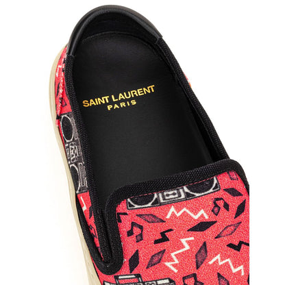 Pink Cotton Sneaker-Saint Laurent-LabelTerrace.com