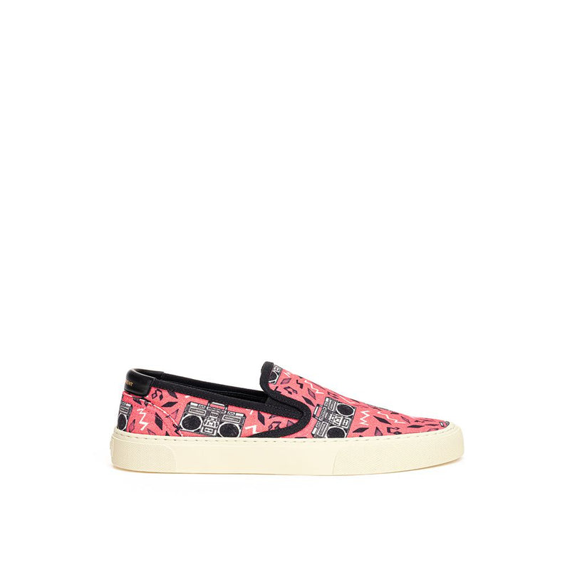 Pink Cotton Sneaker-Saint Laurent-LabelTerrace.com