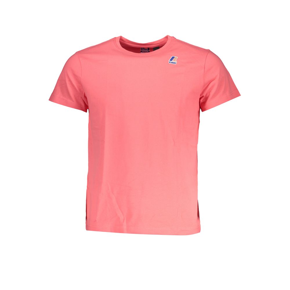Pink Cotton T-Shirt-K-WAY-LabelTerrace.com