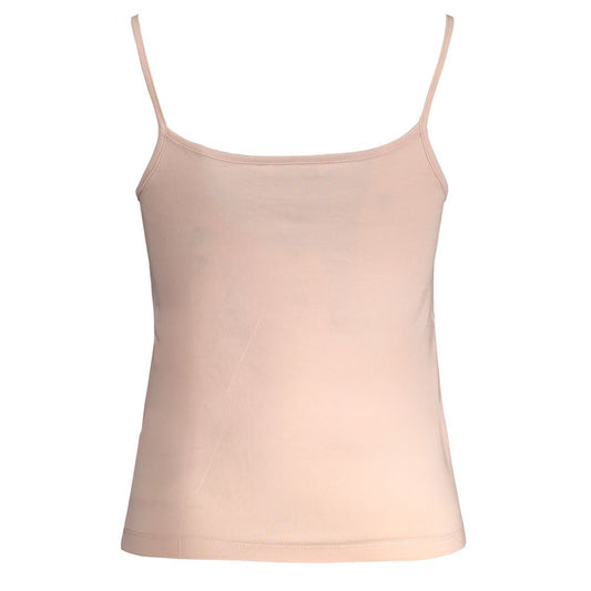 Pink Cotton Tank Top