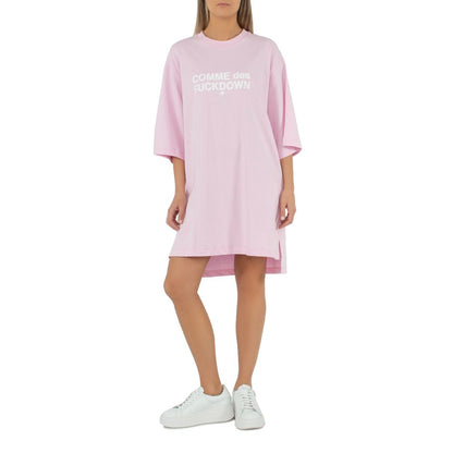 Pink Cotton Women Dress